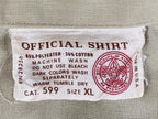 Vintage Boy Scouts of America BSA Uniform Shirt Assistant Scoutmaster 255 Tan XL