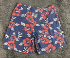 Vintage Patagonia Blue Hibiscus Wavefarer Board Shorts Swim Trunks Floral VTG 36