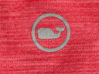 Vineyard Vines Sankaty Performance 1/4 Zip Pullover Mens Sailors Red Golf Top XL