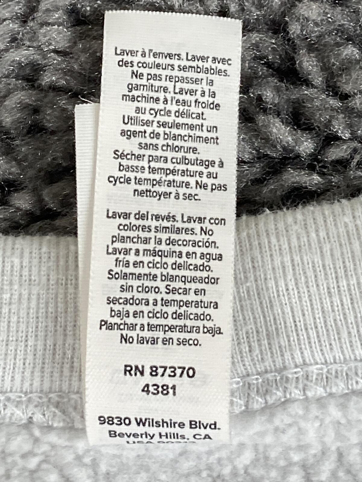 Absolut Vodka Sweatshirt Mens Light Gray Fleece Crewneck Pullover Sweater Sz XL