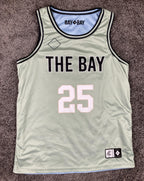 Drop Dimes Co. x Bay to Bay Volleyball Reversible Jersey #25 Light Blue Sz Large