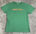 Jagermeister Graphic T-Shirt Mens Green Have You Had An Ice Cold Shot Sz L