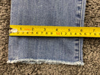 KUT from the Kloth Catherine Jeans  Womens Crop Straight Leg Raw Hem Sz 10