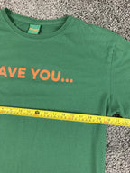 Jagermeister Graphic T-Shirt Mens Green Have You Had An Ice Cold Shot Sz L