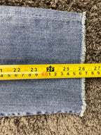 KUT from the Kloth Catherine Jeans  Womens Crop Straight Leg Raw Hem Sz 10