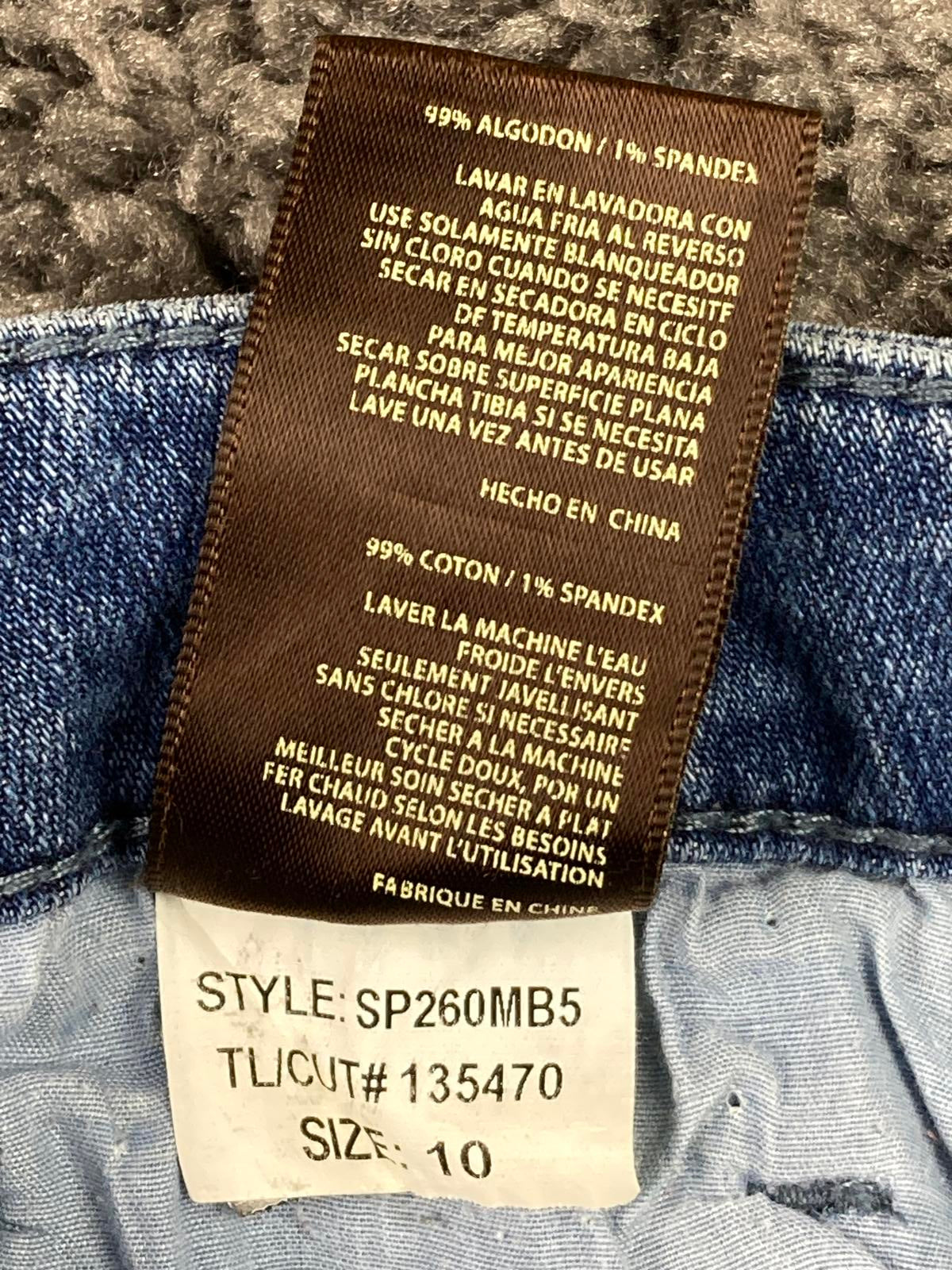 KUT from the Kloth Catherine Jeans  Womens Crop Straight Leg Raw Hem Sz 10