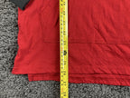 Zoo York Hoodie Mens Red Black Layered Long Sleeve Skate Pullover Pocket Sz S