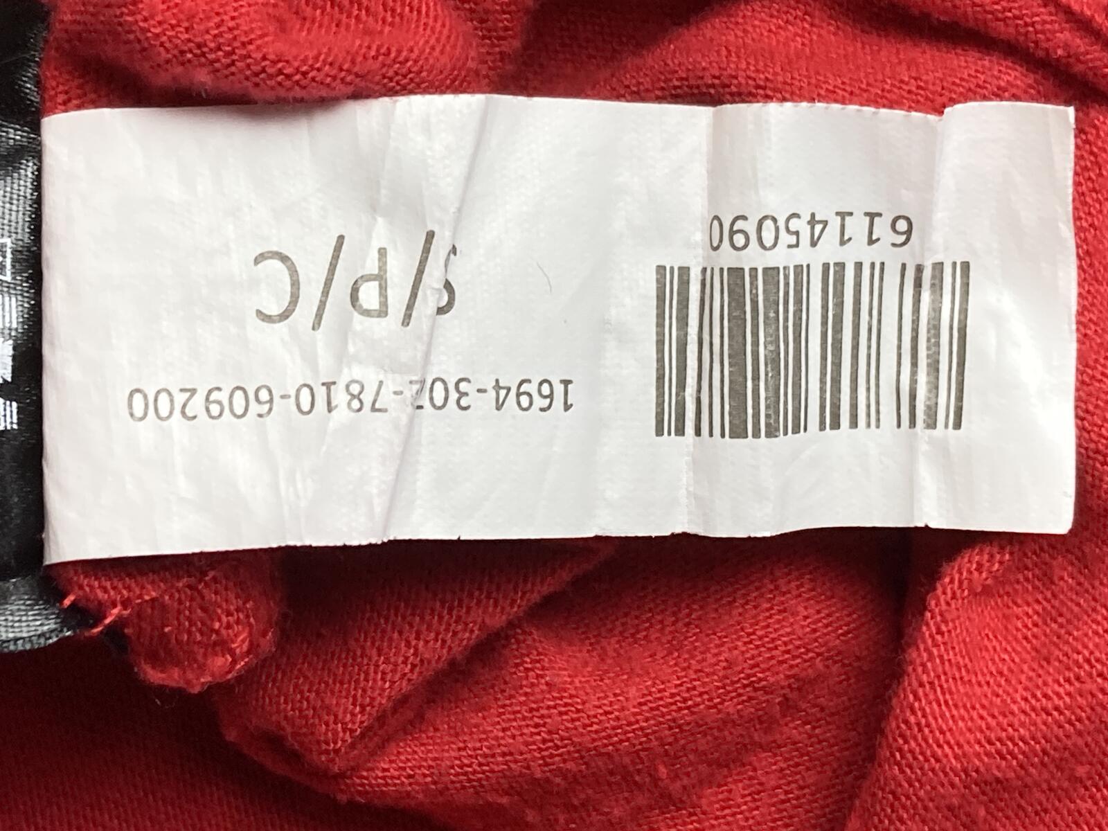 Zoo York Hoodie Mens Red Black Layered Long Sleeve Skate Pullover Pocket Sz S