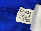 Diadora Mens Soccer Shorts Large Blue White Training Athletic Running Gym Sz XL