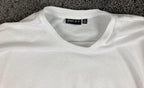 Joei & i White Floral Lace Sleeve Sweatshirt Womens Pullover Sz 1X