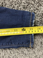 Hudson Krista Super Skinny Jeans Womens Distressed Blue Crop Ankle Stretch Sz 28