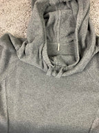 CALIA Carrie Underwood Effortless Ombre Hoodie Tunic Cashmere Blend Gray Sz M