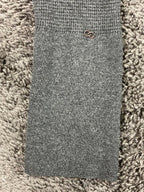 CALIA Carrie Underwood Effortless Ombre Hoodie Tunic Cashmere Blend Gray Sz M