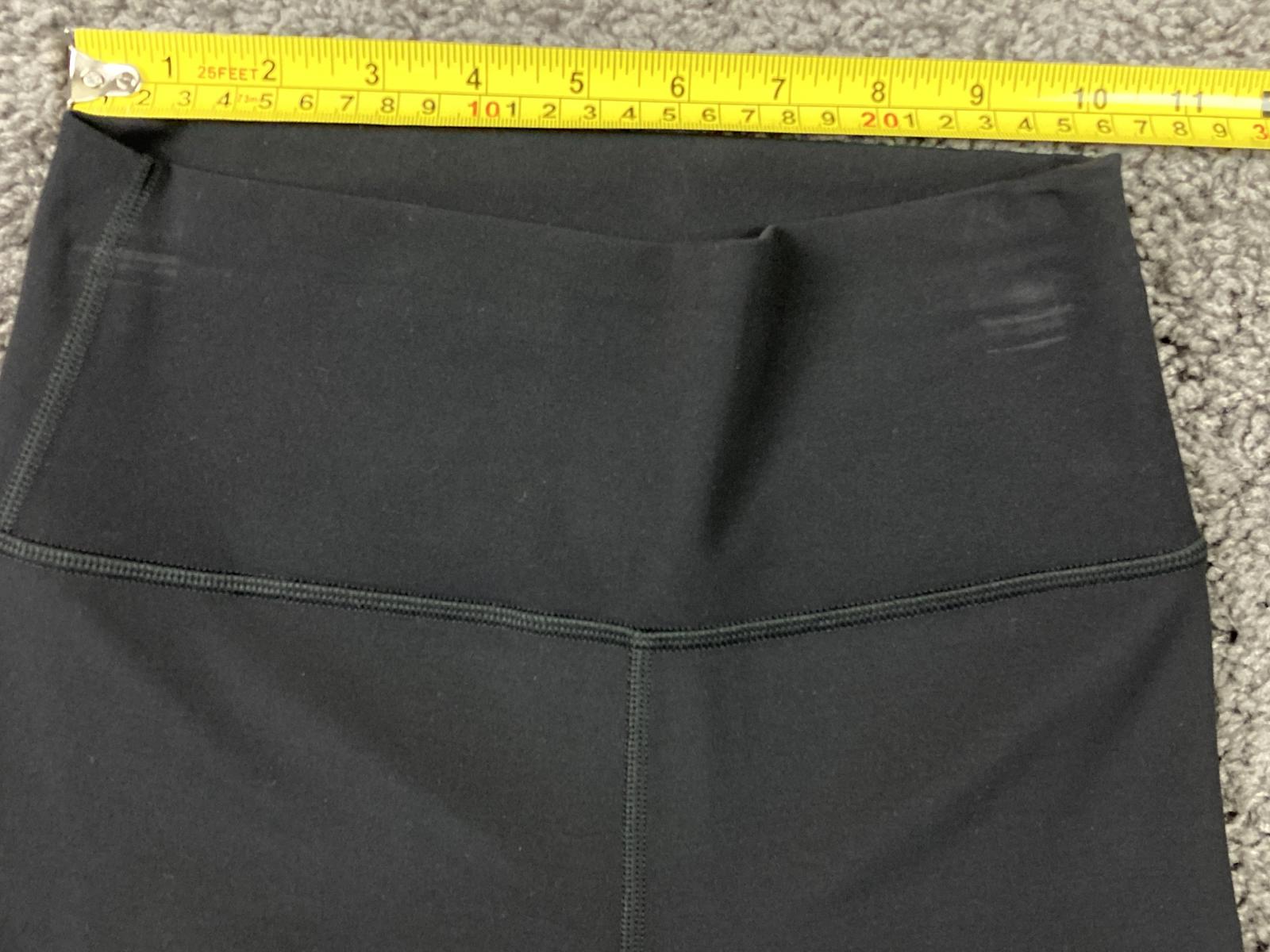 Athleta Transcend 7/8 Tight Leggings Black Yoga Pants Sz SP Small  Petite