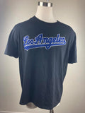 Los Angeles Dodgers Men 2XL Black Shirt 2020 World Series Champions 100% Cotton