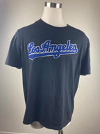 Los Angeles Dodgers Men 3XL Black Shirt 2020 World Series Champions 100% Cotton