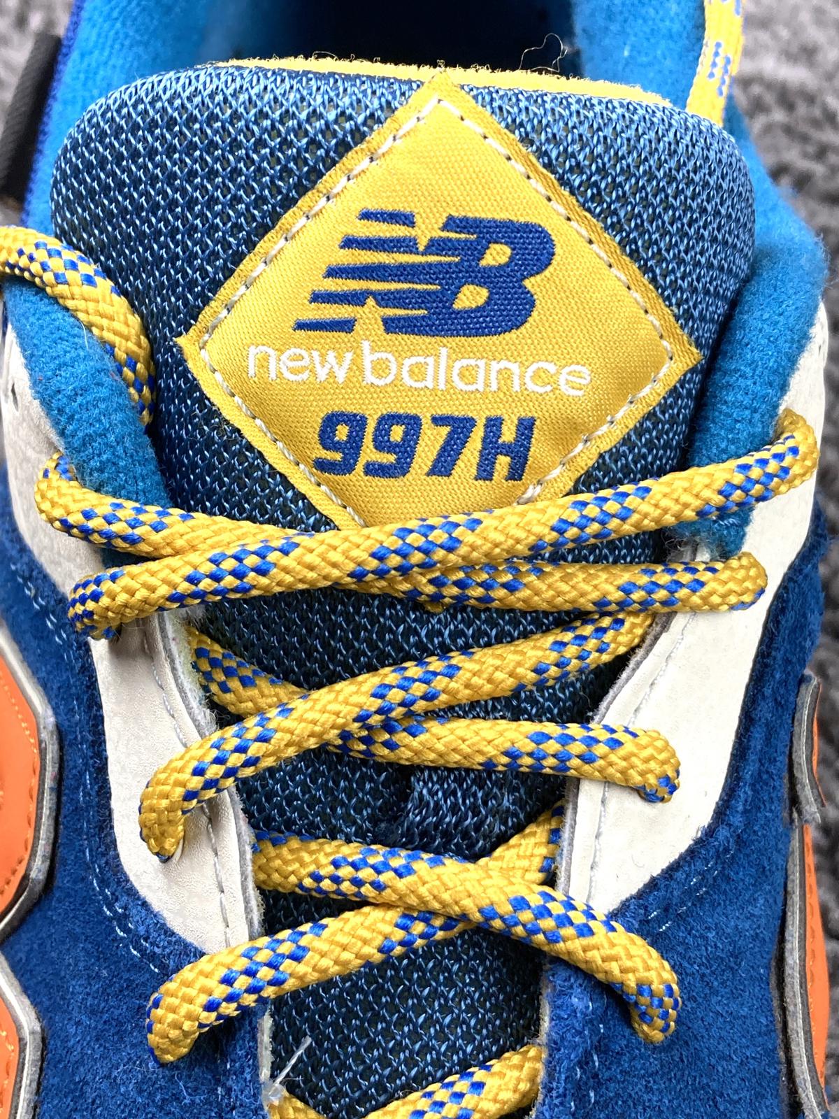 New Balance 997H Outdoor Pack Blue CM997HFB Mens Size 14 Cordura Suede Sneakers