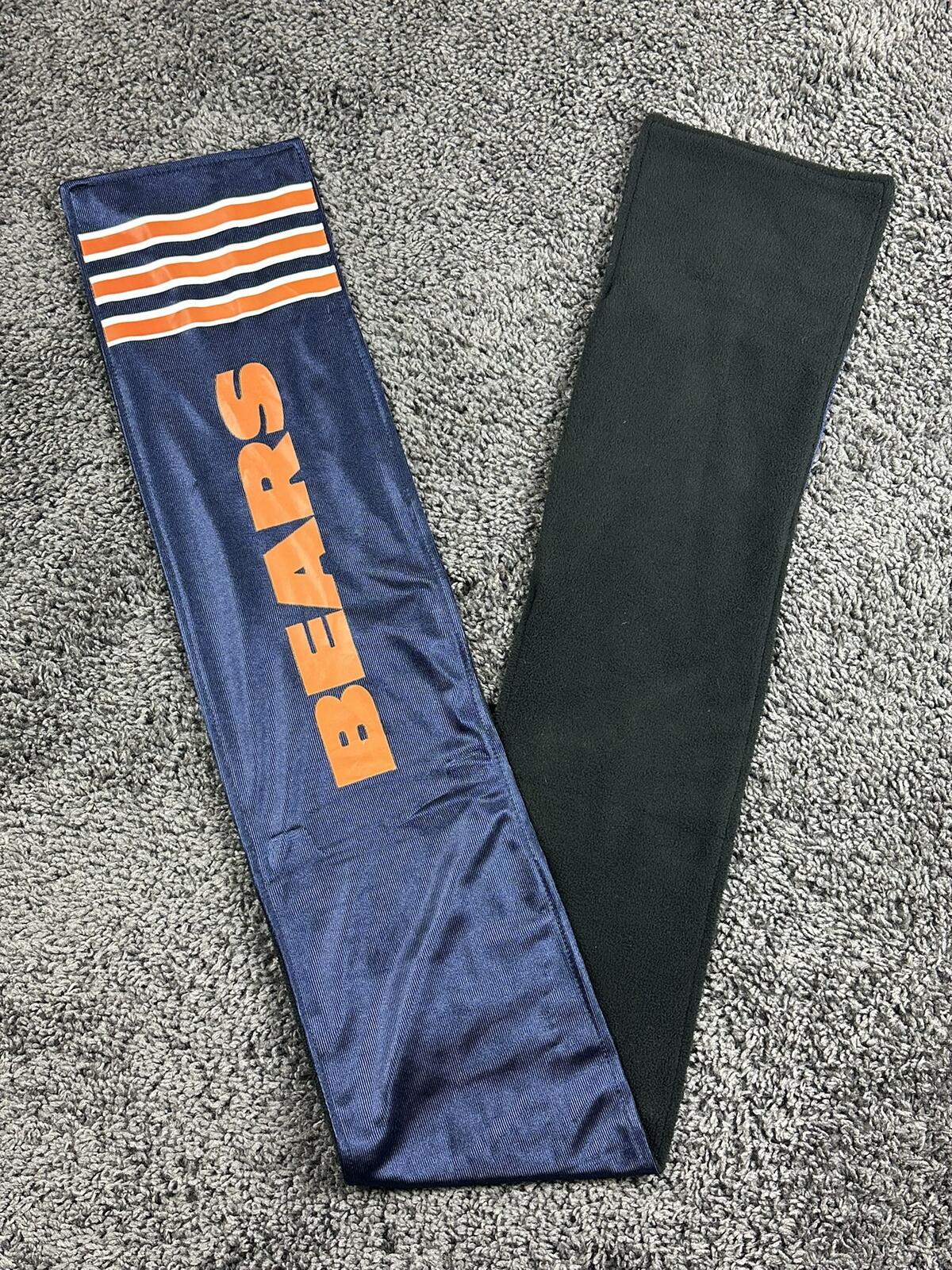 Chicago Bears NFL Jersey Scarf Fleece Lined Little Earth Fan Scarf