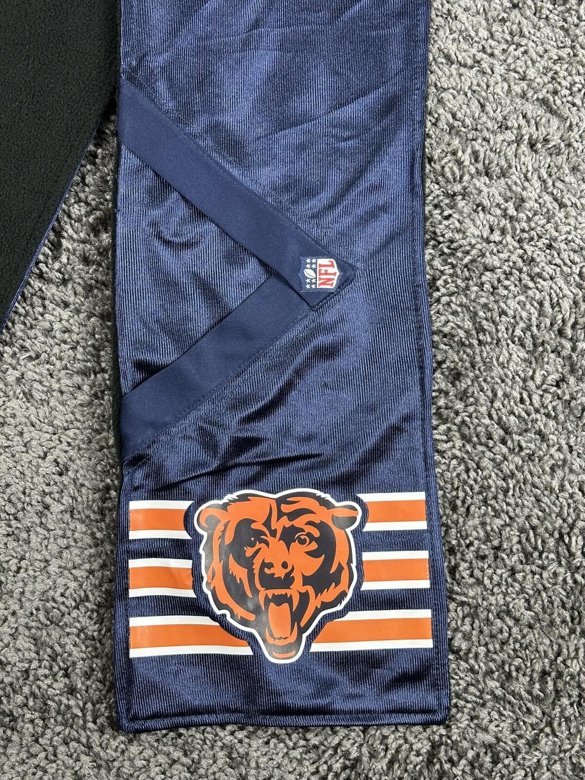 Chicago Bears NFL Jersey Scarf Fleece Lined Little Earth Fan Scarf