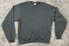 Nimble Activewear Womens Quilted Side Zip Sweatshirt Wool Blend Gray Bondi Sz M