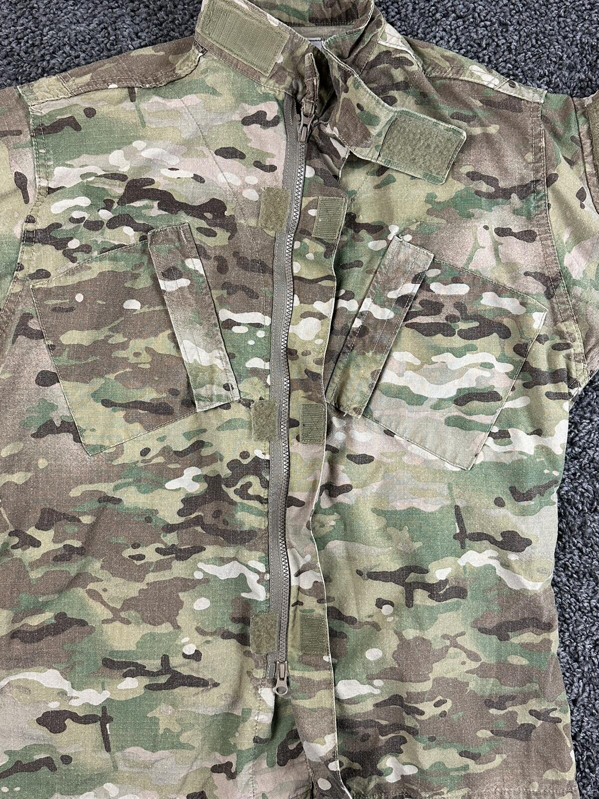 Propper USGI Army Combat Uniform Coat Mens Regular Multicam Flame Resistant Sz M