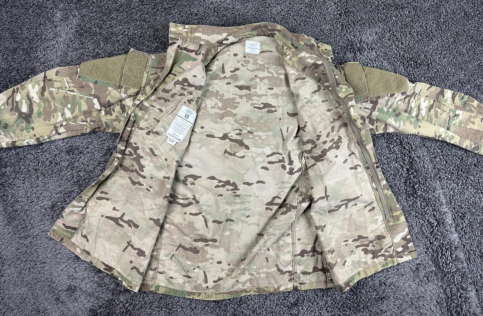 Propper USGI Army Combat Uniform Coat Mens Regular Multicam Flame Resistant Sz M