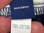 Bonobos Men's Navy Geometric Washed Chinos 100% Cotton Slim Straight Sz 32x32