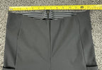 Athleta Wander Slim Pant Black Trek Tech High Rise Back Zip Ankle Slit Sz 4P