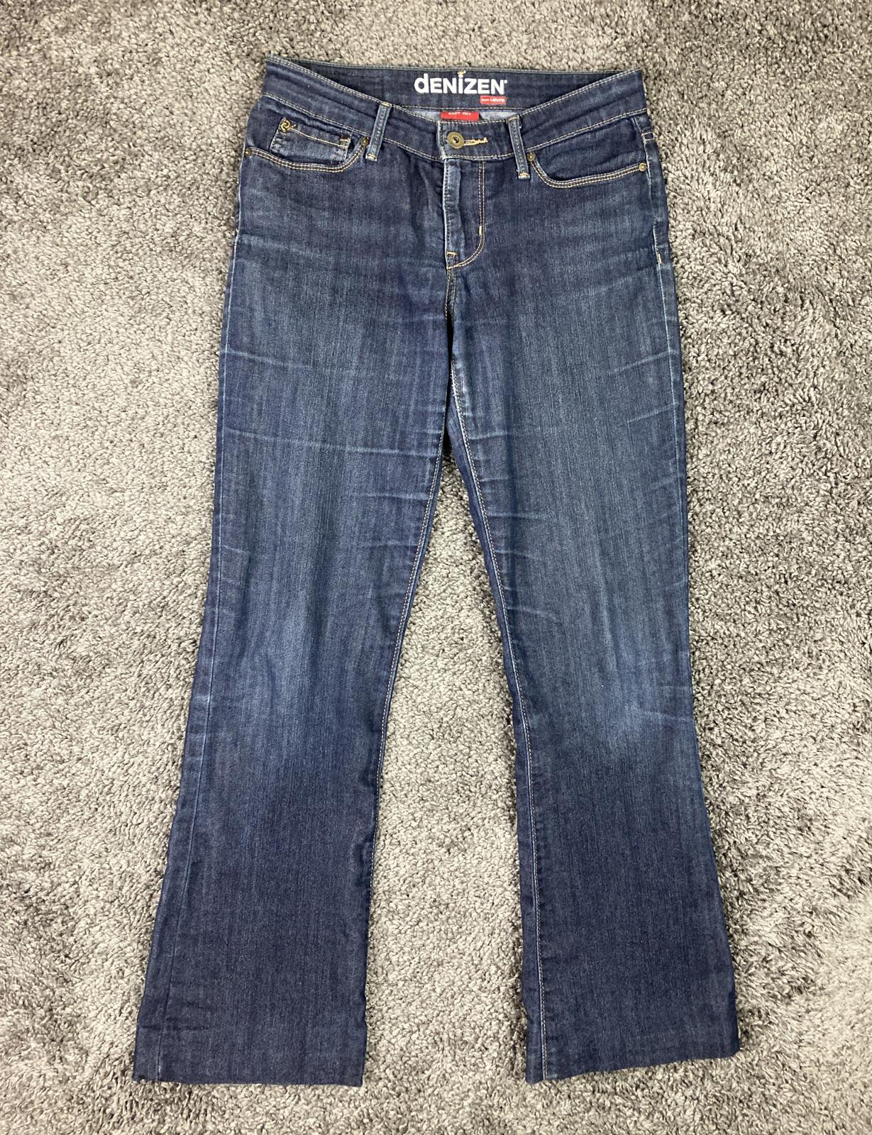 Denizen from Levi’s Women’s Bootcut Jeans Dark Wash Stretch Denim Sz 2 M (28x30)