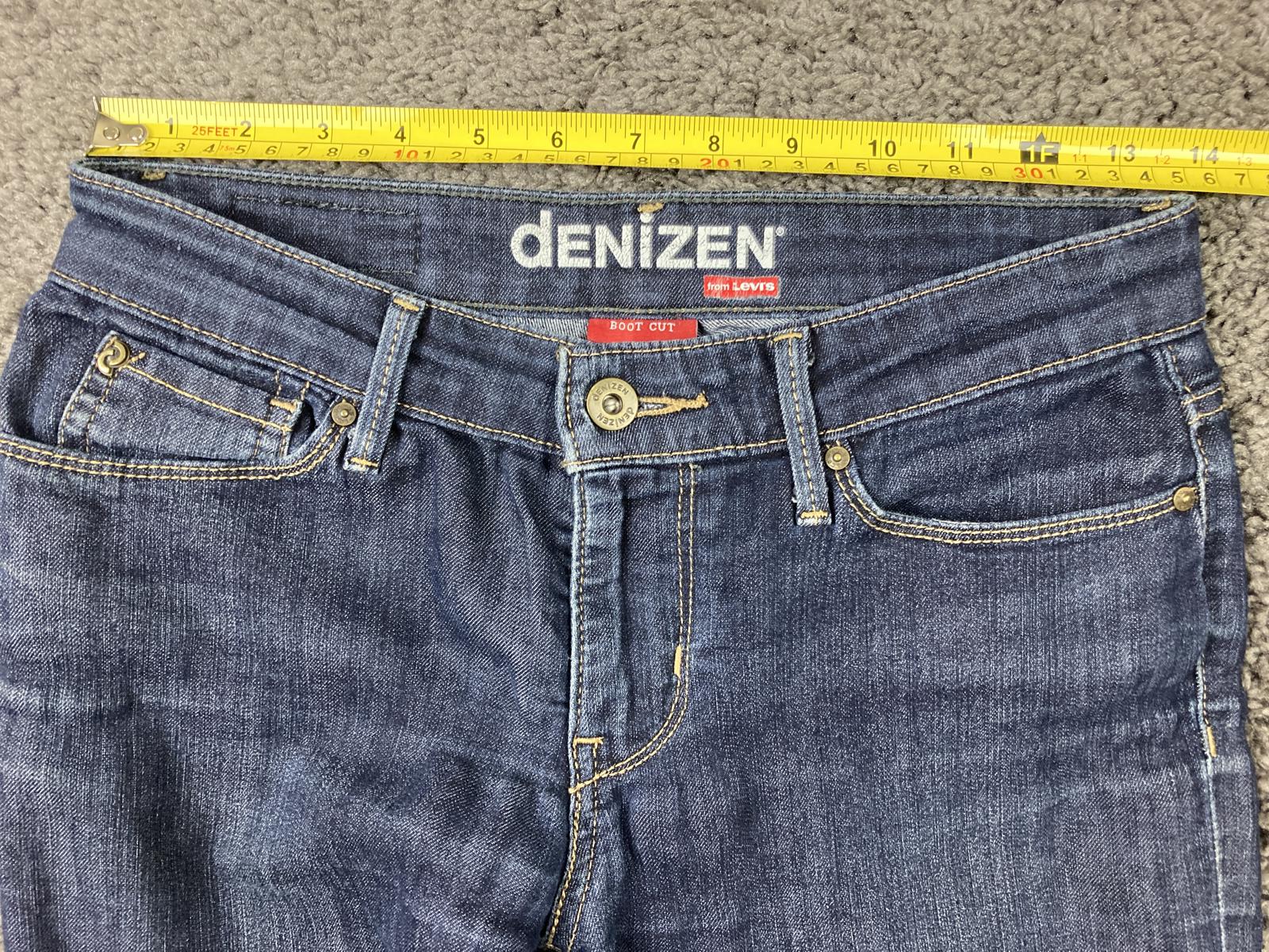Denizen from Levi’s Women’s Bootcut Jeans Dark Wash Stretch Denim Sz 2 M (28x30)