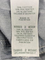 Denizen from Levi’s Women’s Bootcut Jeans Dark Wash Stretch Denim Sz 2 M (28x30)