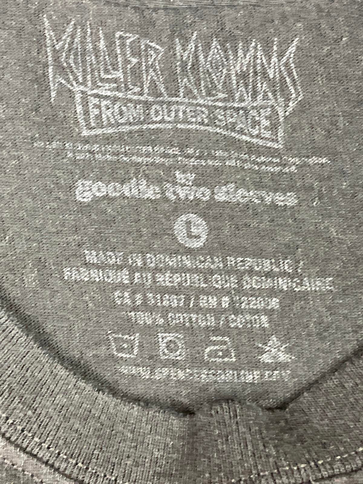 Killer Klowns From Outer Space T-Shirt Black Horror Movie Goodie 2 Sleeves Sz L