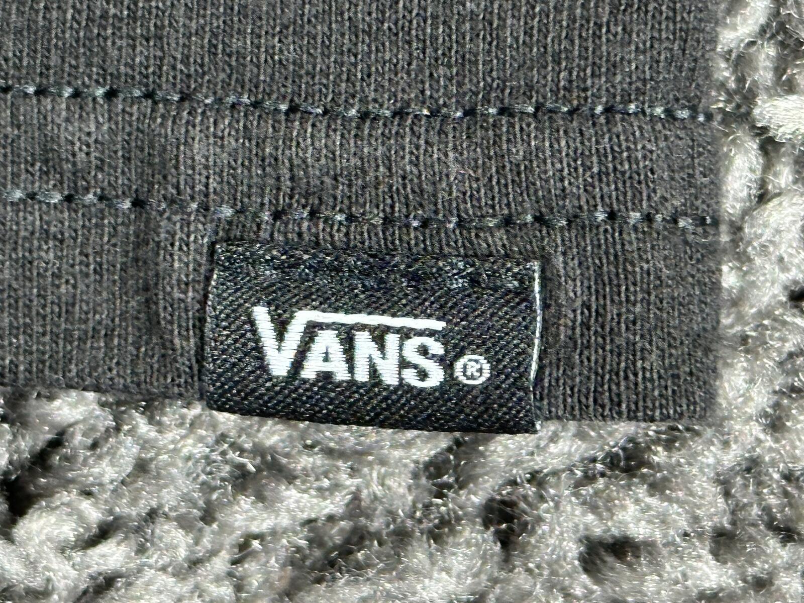 Vans Shirt Mens Black Loose Fit Crying Sunface Gothic Pink Graphic Skate Tee L