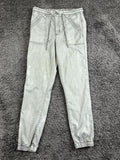 American Eagle High Waisted Utility Joggers Cargo Pants Stretch Sage Green Sz 8
