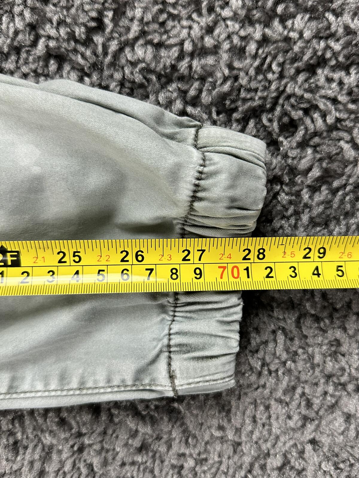 American Eagle High Waisted Utility Joggers Cargo Pants Stretch Sage Green Sz 8
