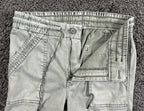 American Eagle High Waisted Utility Joggers Cargo Pants Stretch Sage Green Sz 8