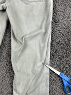 American Eagle High Waisted Utility Joggers Cargo Pants Stretch Sage Green Sz 8