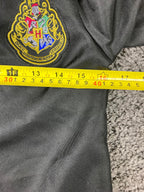 Harry Potter Hogwarts Robe Kids Disguise Hufflepuff Black Costume Sz Medium 7-8