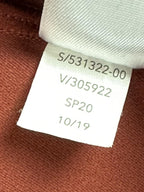 Athleta salutation Stash Pocket II Twist 7/8 Leggings Powervita Rust Red XS