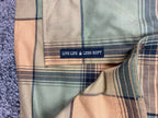 Alaskan Hardgear Duluth Trading Plaid Wool Blend Shirt XL Standard Fit Green Tan