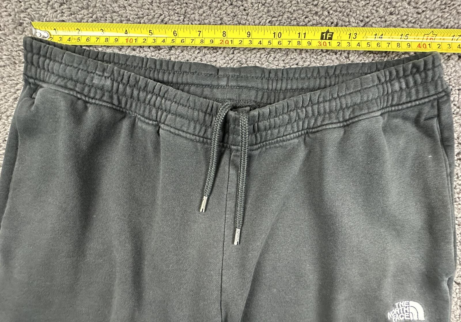 The North Face Fleece Joggers Men Black Sweatpants Activewear Pants Sz L