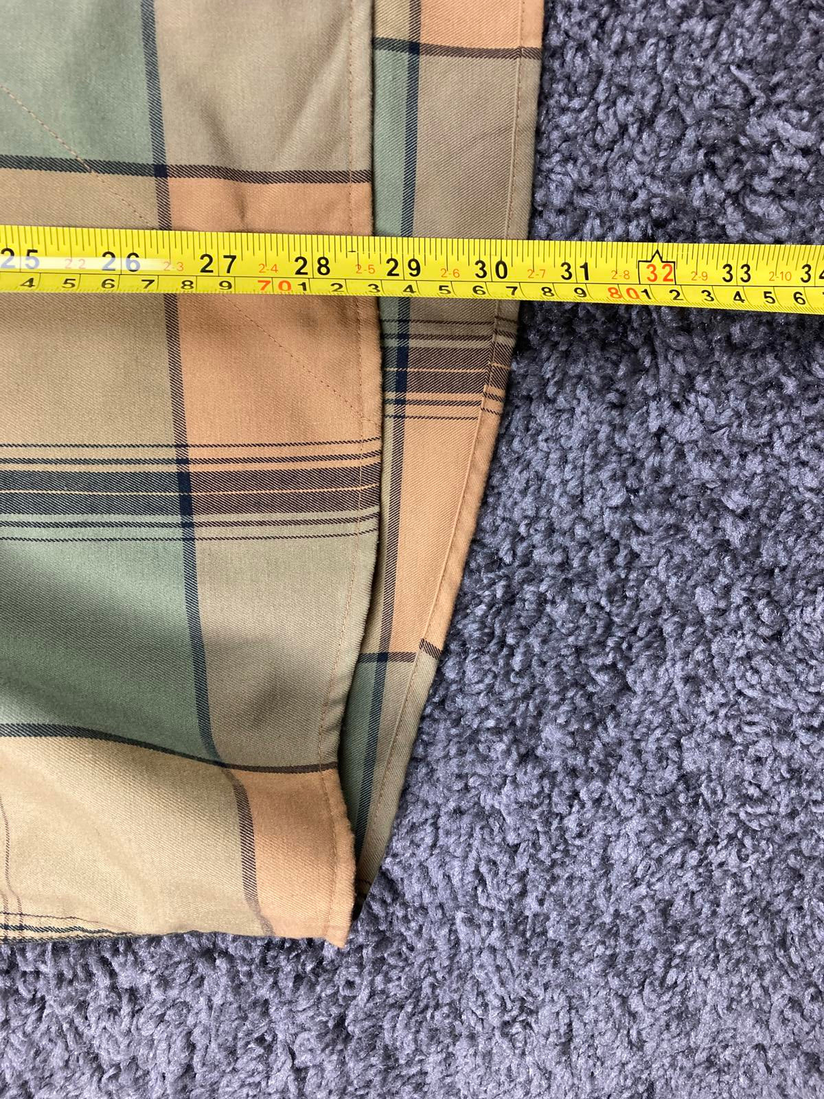 Alaskan Hardgear Duluth Trading Plaid Wool Blend Shirt XL Standard Fit Green Tan