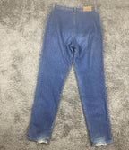 Rocky Mountain Rockies Vintage High Rise Western Jeans Blue Denim 34X35 Long USA