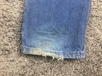 Rocky Mountain Rockies Vintage High Rise Western Jeans Blue Denim 34X35 Long USA
