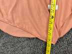KDNK Men's Peach Short Sleeve Hoodie 11 4 14 11 Streetwear Cotton Sz S