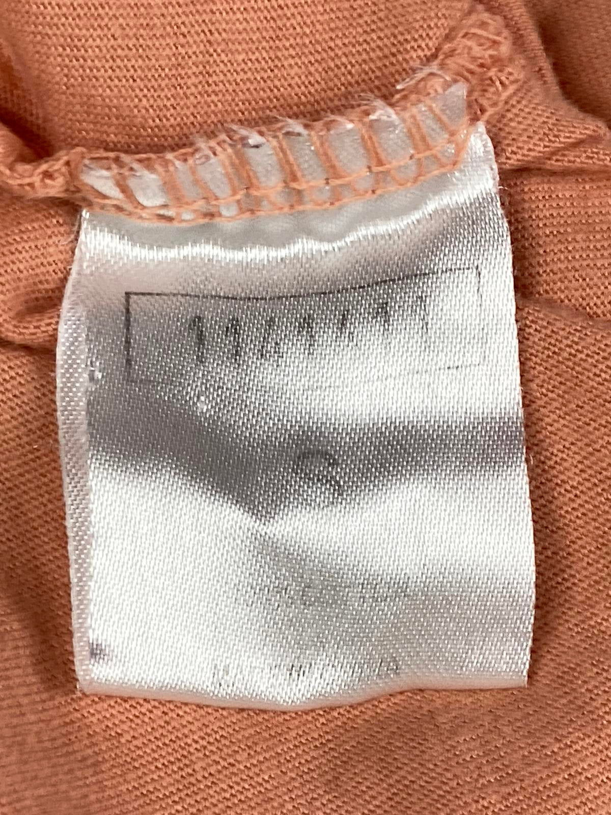 KDNK Men's Peach Short Sleeve Hoodie 11 4 14 11 Streetwear Cotton Sz S