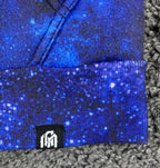 Into the AM Galaxy Hoodie Space Astronaut Rainbow Stars Mens Pullover Sz XL
