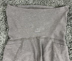 Beyond The Bump By Beyond Yoga Maternity Leggings Gray Spacedye Pockets Sz XS