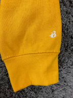 Badger Sport San Diego Padres Baseball Softball Camps Hoodie Gold Yellow Mens Lg
