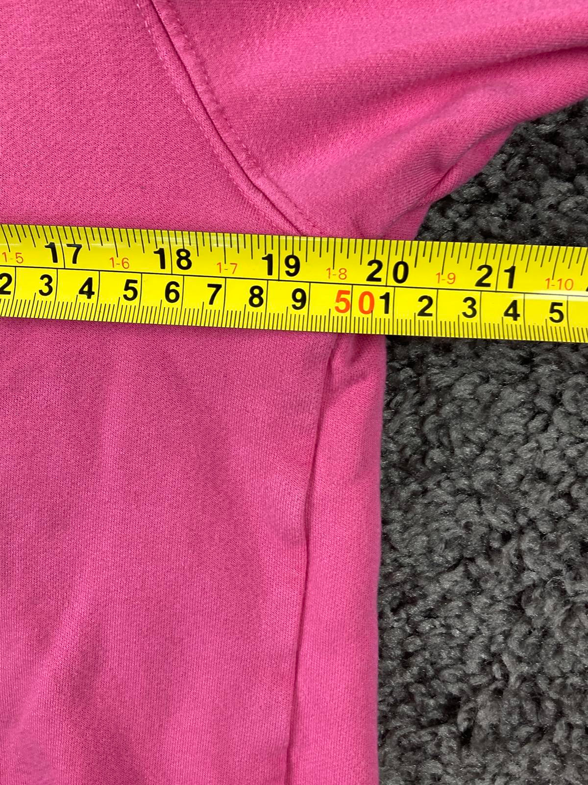 Nike Yoga Luxe Pink Cropped Fleece Crewneck Sweatshirt Women's Small S Boxy